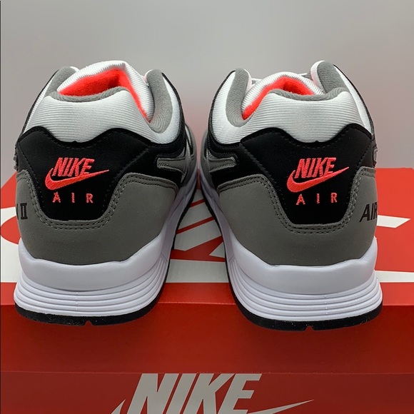 NIKE AIR SPAN II black/dust-solar red white wmns - Picture 12 of 16